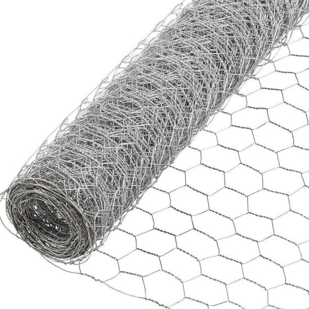 Hexagonal wire netting